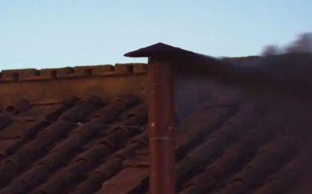 Black Smoke Rises from Sistine Chapel as Cardinals Fail to Elect New Pope