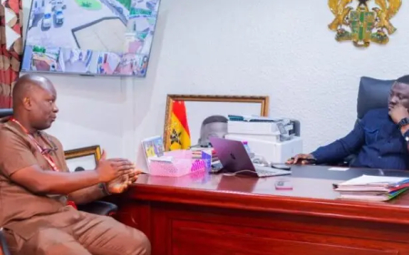 KATH CEO Seeks Support from Ashanti Regional Minister to Address Hospital Challenges