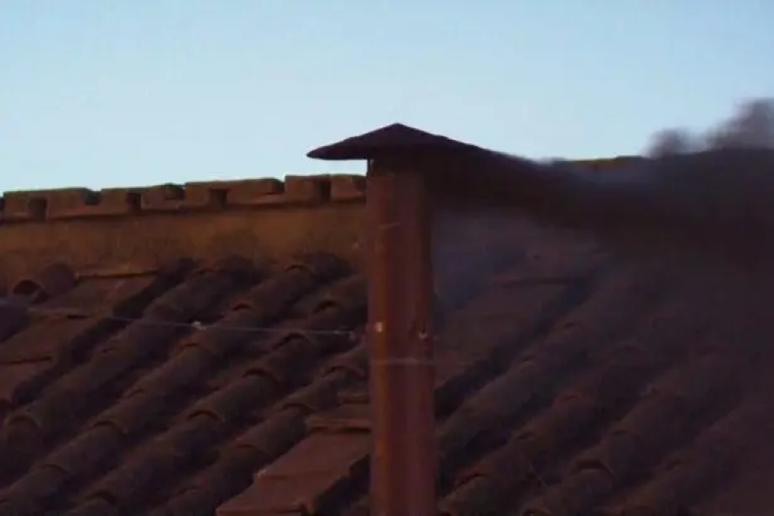 Black Smoke Rises from Sistine Chapel as Cardinals Fail to Elect New Pope