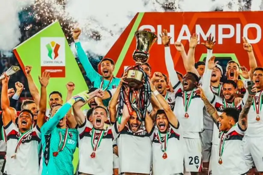 Bologna end 51-year domestic trophy drought with Coppa Italia triumph