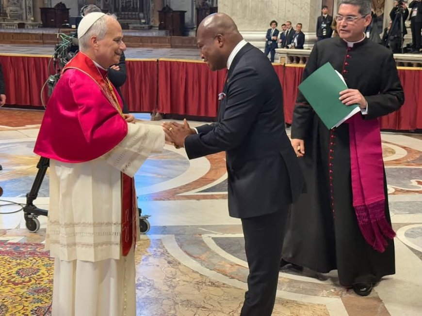 Ghana’s Foreign Minister Represents Nation at Pope Leo XIV’s Inauguration in Vatican