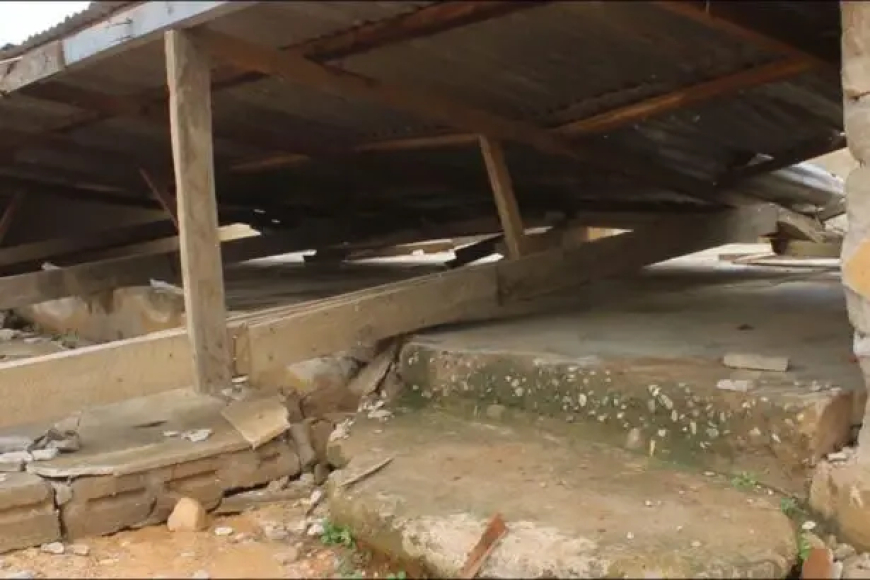 Collapsed Classroom Block at Suhum Presby SHS Deepens Infrastructure Crisis in Ghanaian Schools