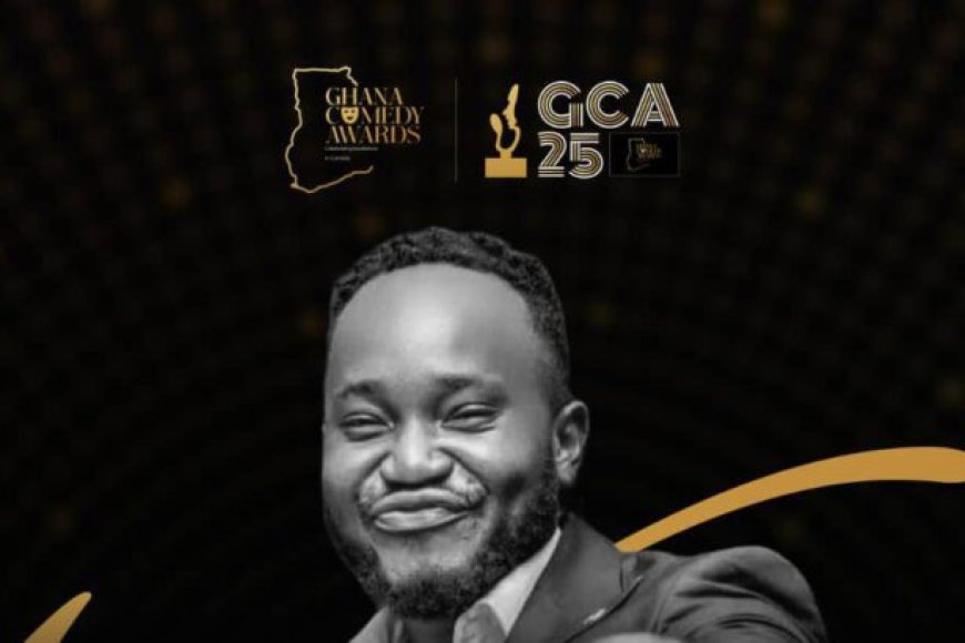 OB Amponsah Sweeps Top Honours at 2025 Ghana Comedy Awards