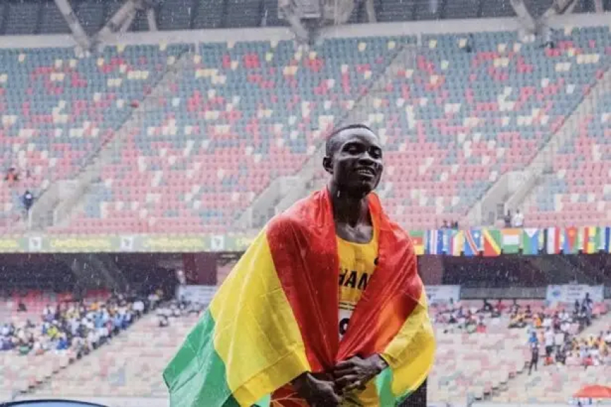 Ghanaian sprinter Abdul-Rasheed Saminu ecstatic about record-breaking performance