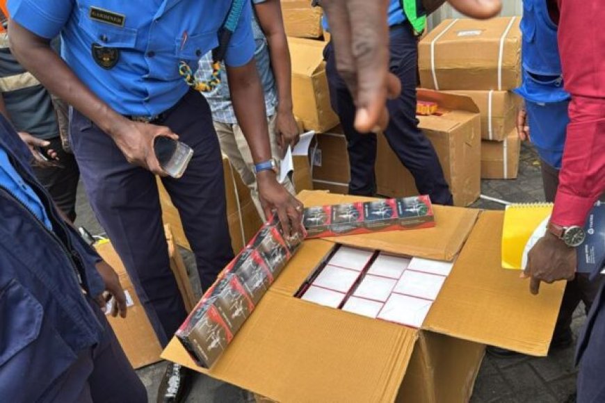Tema Port Authorities Seize Tramadol and Counterfeit Drugs in Major Smuggling Bust