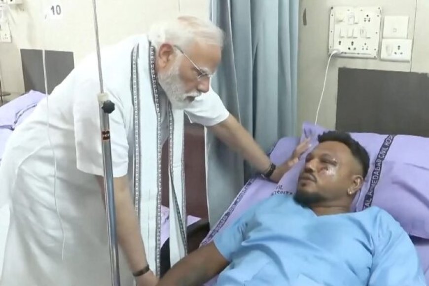 British Survivor of Air India Crash Carries Brother’s Coffin After Hospital Discharge