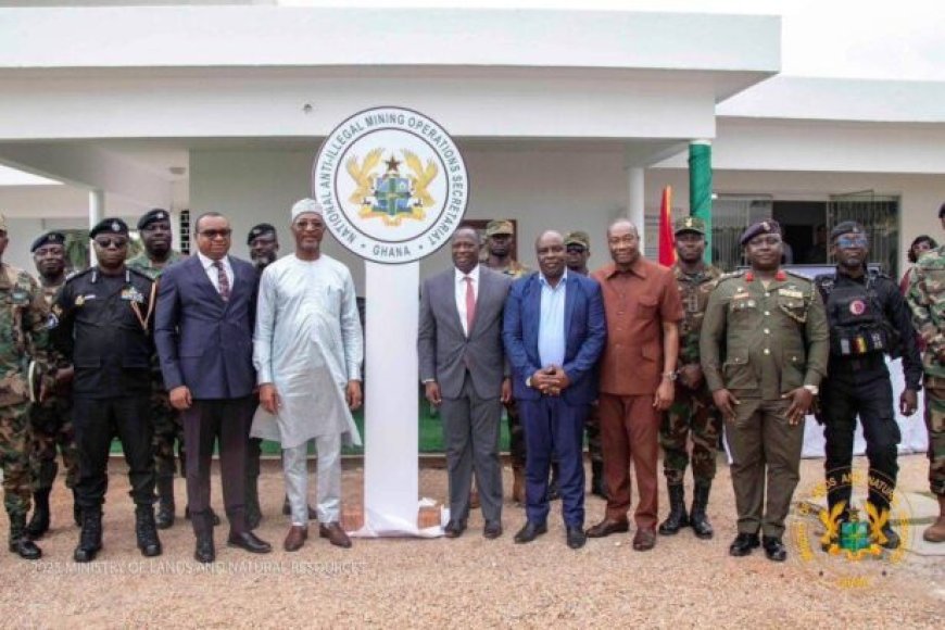 Lands Minister Launches National Anti-Illegal Mining Operations Secretariat (NAIMOS) to Boost Galamsey Fight