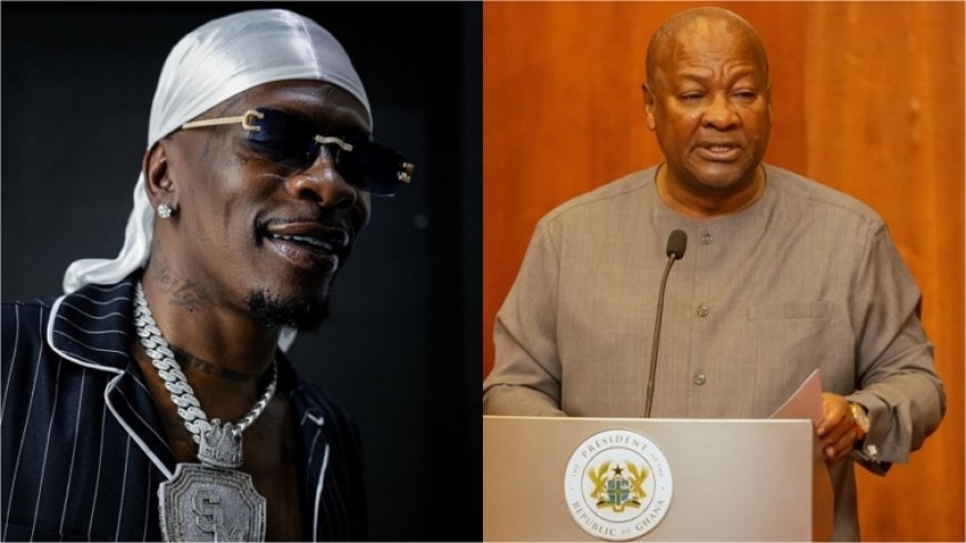 Shatta Wale Urges Youth to Support Mahama Government