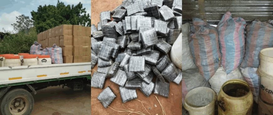 NACOC and FDA raid Offinso hideout to shut illegal cannabis liqueur factory