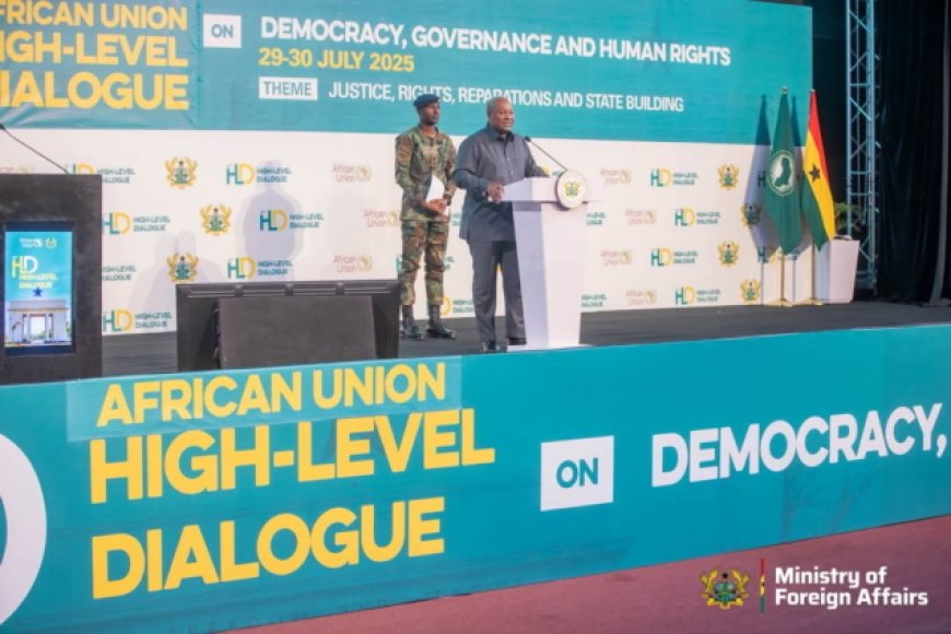 President Mahama rallies African leaders to empower reparations bodies